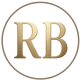 Letras R y B del logotipo de Ricardo Buriticá